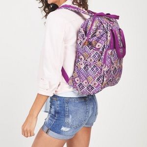 vera bradley frame backpack